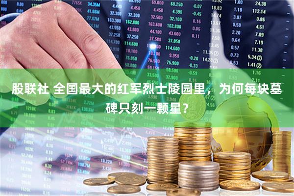 股联社 全国最大的红军烈士陵园里，为何每块墓碑只刻一颗星？